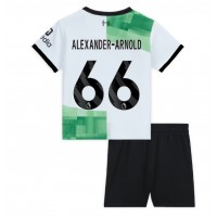 Billiga Liverpool Alexander-Arnold #66 Barnkläder Borta fotbollskläder till baby 2023-24 Kortärmad (+ Korta byxor)